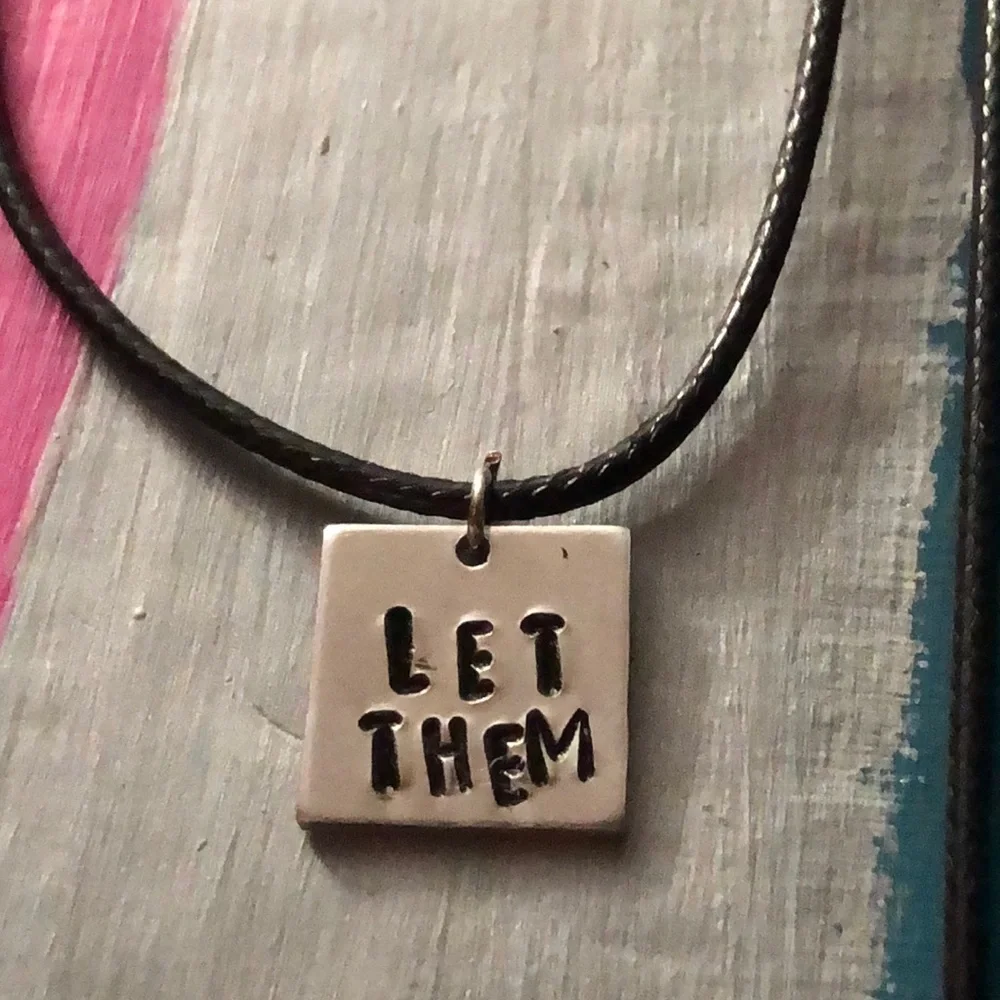 Let Them Necklace - Picture 1 of 1